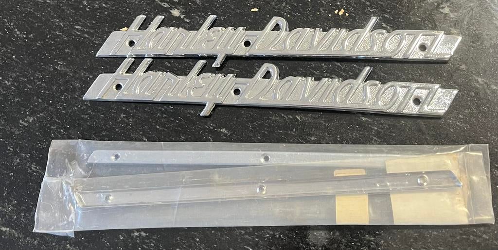 Harley davidson tankemblemen 1951, Verzenden, Zo goed als nieuw