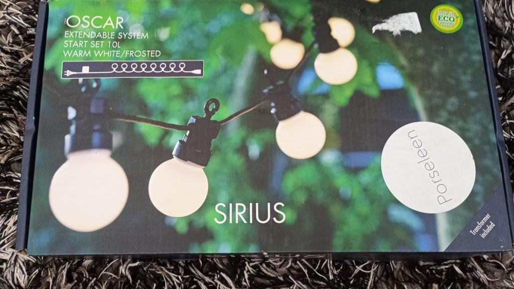 Guirlande de lampes Sirius NEUVE jamais utilisée, Enlèvement