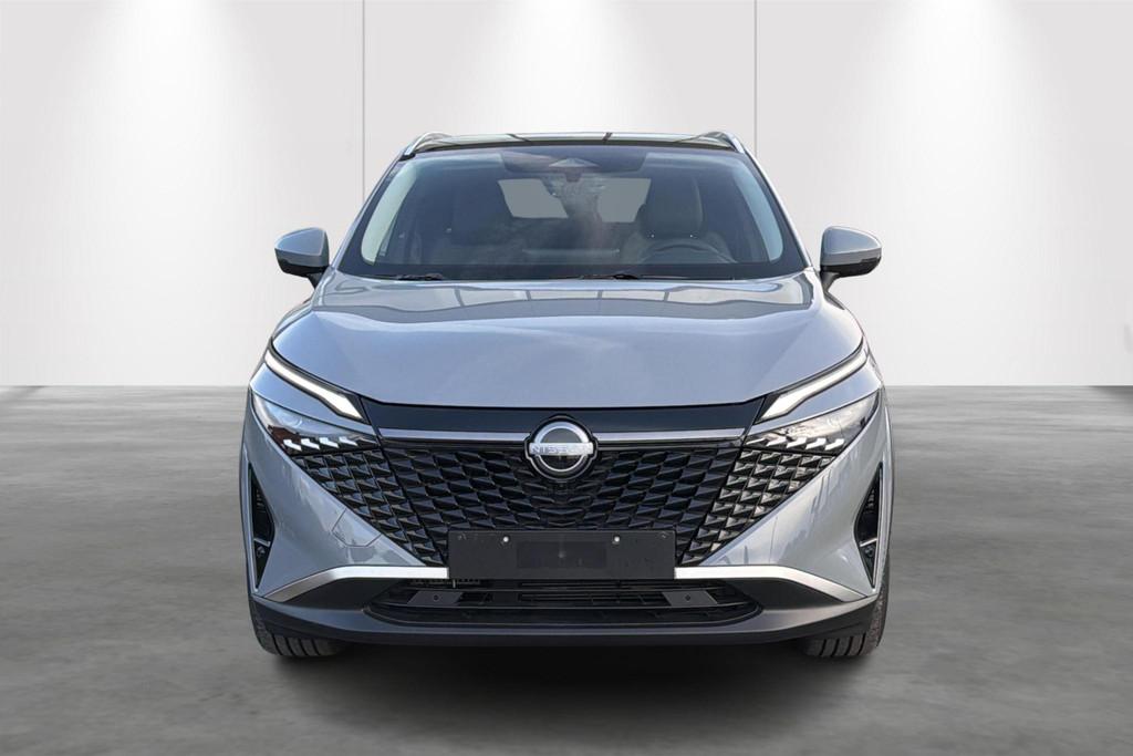 Nissan Qashqai Demo-Hybride-Aut-Pano-Coldpack-Carplay-Airco, Auto's, Stof, 1800 kg, 4 cilinders, 5 zetels