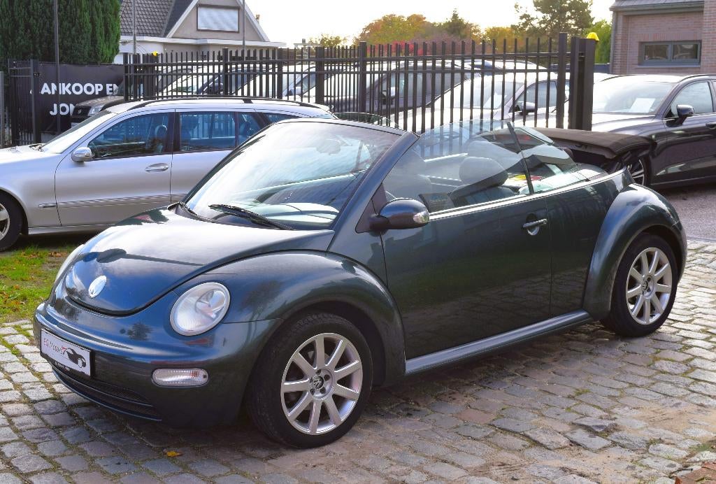 Vw New Beetle 1.4i/Cabrio/HISTORY/GARANTIE, Voorwielaandrijving, 4 zetels, Stof, 4 cilinders
