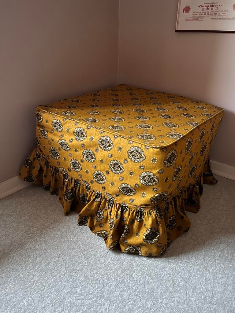 Lit d’appoint vintage à ressorts – pliant, Maison & Meubles, Enlèvement, Comme neuf