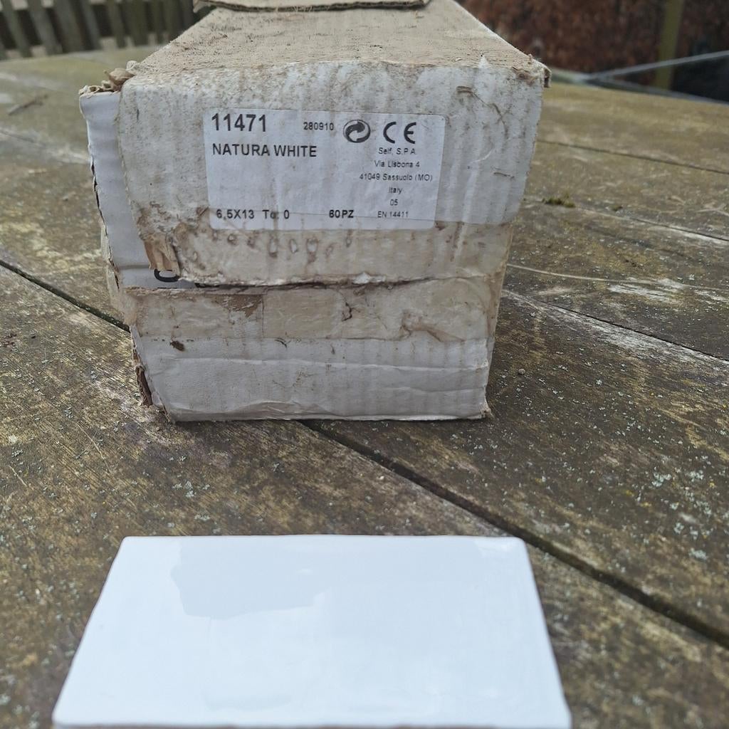 Italiaans wandtegeltje., Doe-het-zelf en Bouw, Tegels, Ophalen