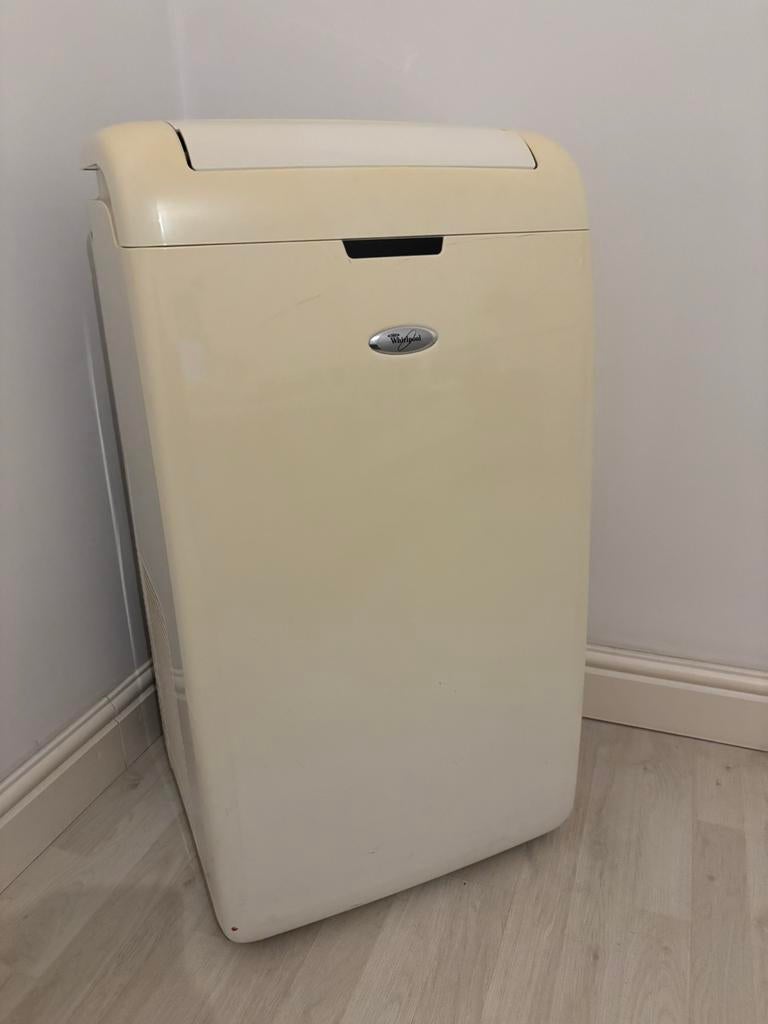 Climatiseur mobile Whirlpool, Electroménager, Climatiseurs, 60 à 100 m³, Utilisé, Minuterie, Refroidissement et Déshumidification