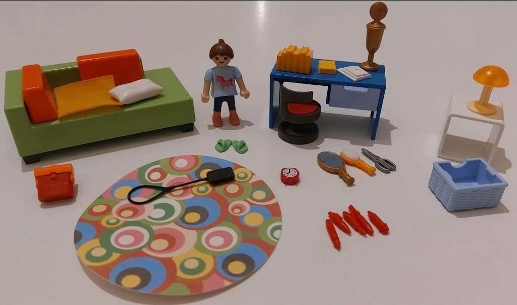 Playmobil kinderkamer met bedbank, Ophalen