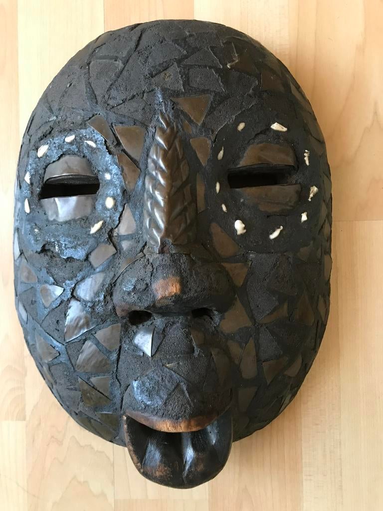 Masque authentique d'Afrique de l'Ouest, Antiquités & Art, Enlèvement ou Envoi