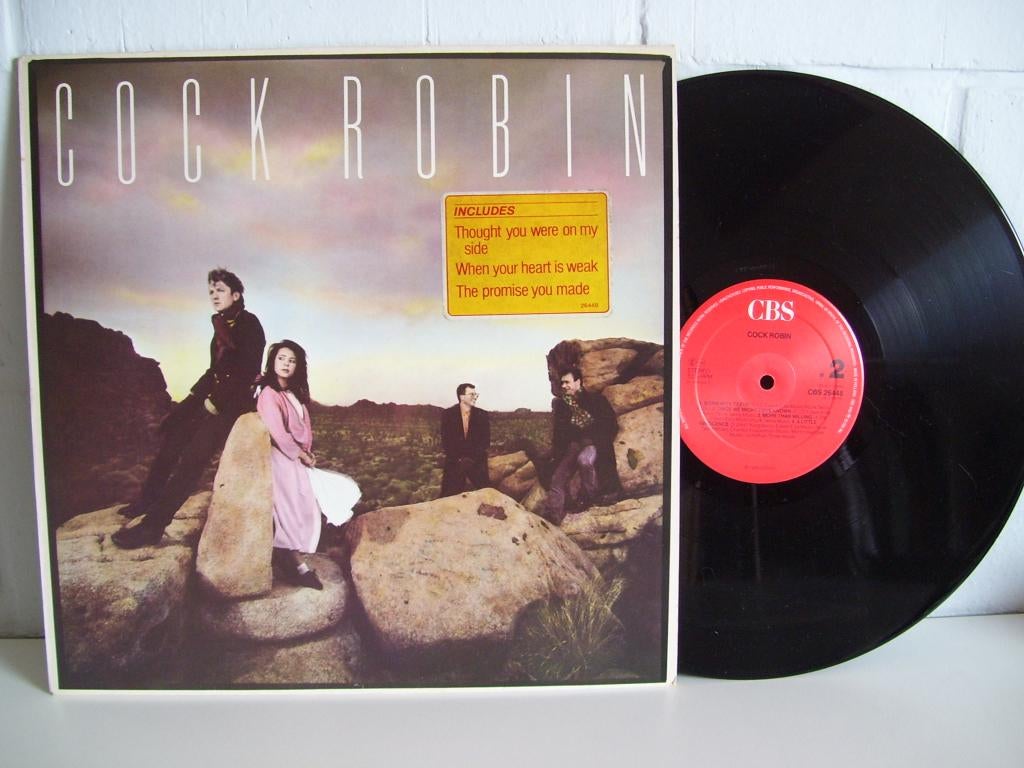 COCK ROBIN  cock robin, Enlèvement ou Envoi, Utilisé, 12 pouces, Pop rock