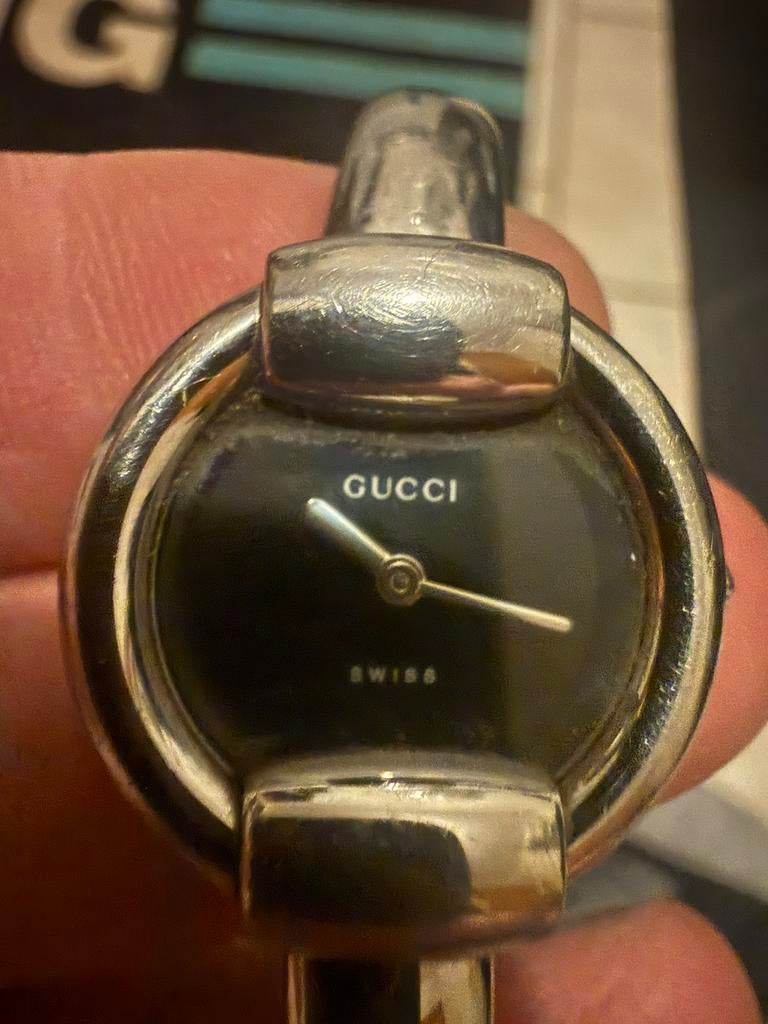 Origineel Gucci dameshorloge, Handtassen en Accessoires, Horloges | Dames, Ophalen of Verzenden, Gebruikt