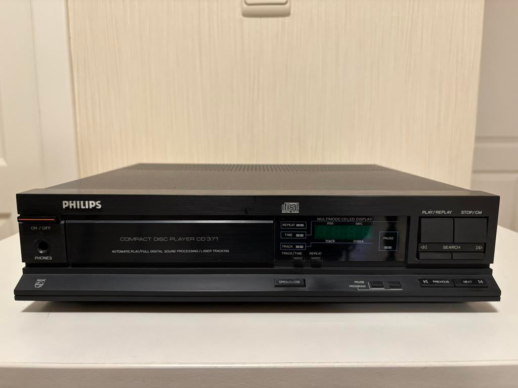 Lecteur CD vintage Philips CD371, Enlèvement, Utilisé, Philips
