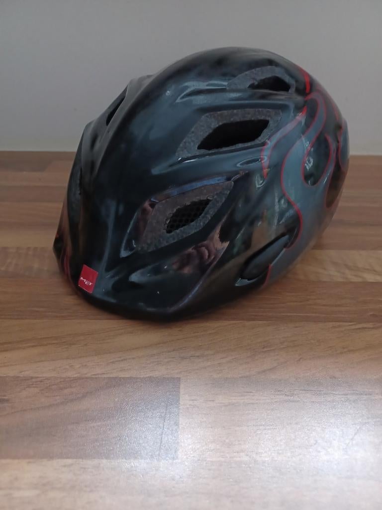 Fietshelm kind 52-57cm, Fietsen en Brommers, Fietsaccessoires | Fietshelmen, Overige maten, Ophalen of Verzenden, Jongen, MET