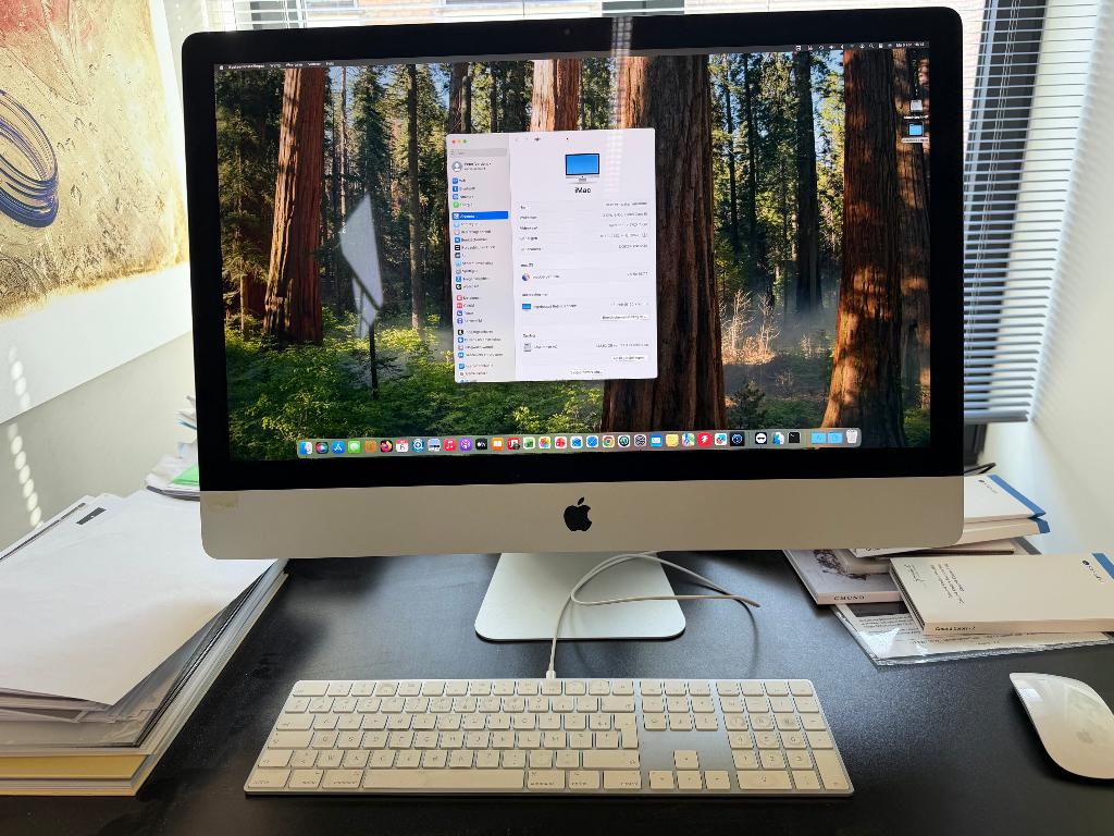 imac 27 inch 2019, Computers en Software, Apple Desktops, Ophalen, Gebruikt, 2 tot 3 Ghz, SSD