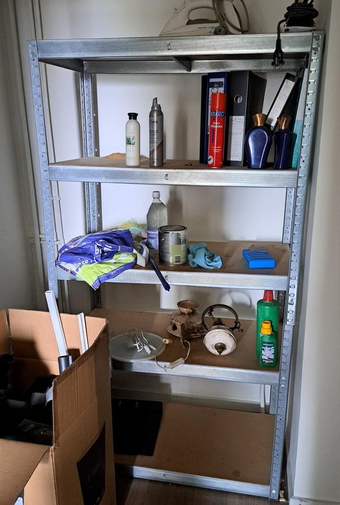 Magazijn / voorraad rek voor bijkeuken of garage, moet weg., Zakelijke goederen, Ophalen