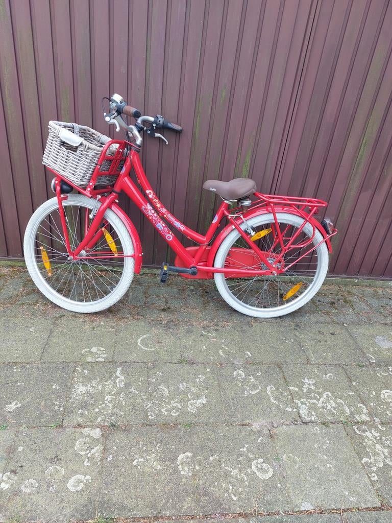 Rode meisjesfiets, Fietsen en Brommers, Ophalen of Verzenden, Versnellingen