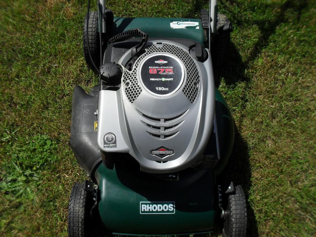 bio mulcher benzine, Tuin en Terras, Ophalen, Mulchfunctie, Zo goed als nieuw, Benzine-grasmaaier