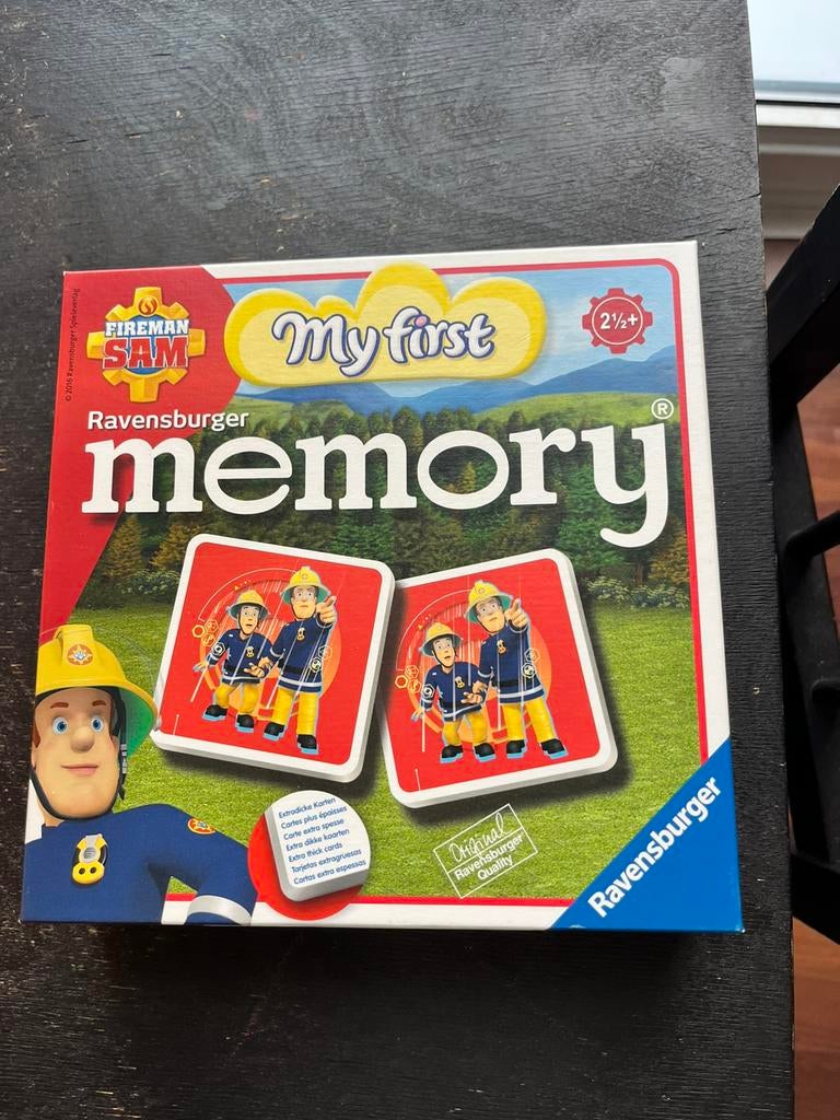 Brandweerman Sam memoryspel, Kinderen en Baby's, Speelgoed | Educatief en Creatief, Ophalen, Zo goed als nieuw, Ontdekken