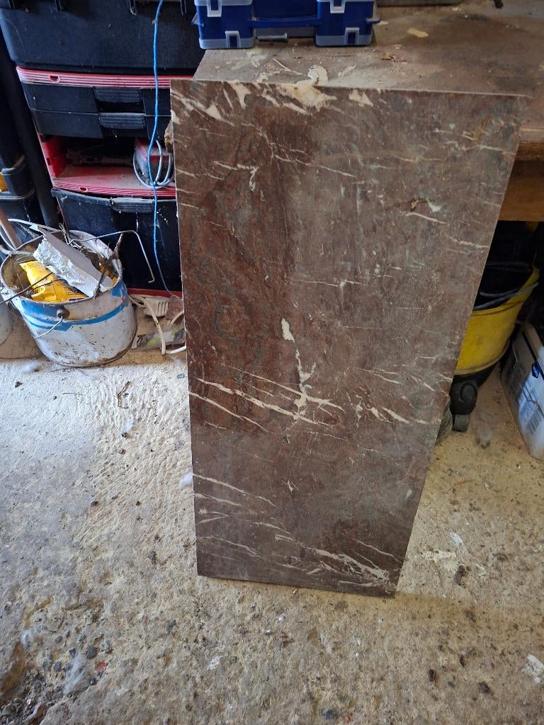 Plaque marbre, Bricolage & Construction, Enlèvement, Utilisé