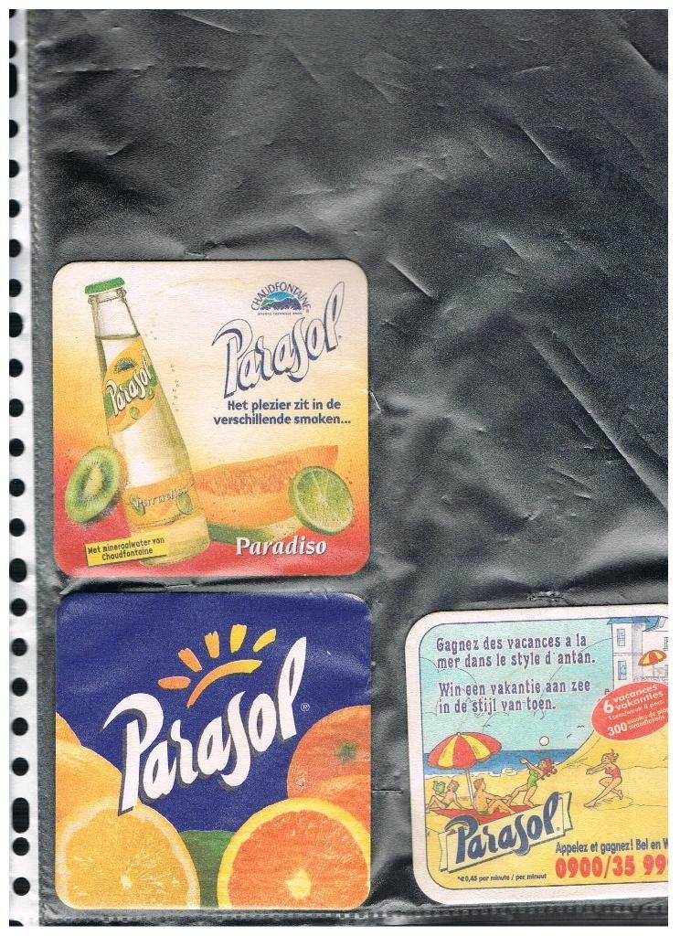 FEUTRES POUR PARASOL, Envoi, Neuf, Sous-bock