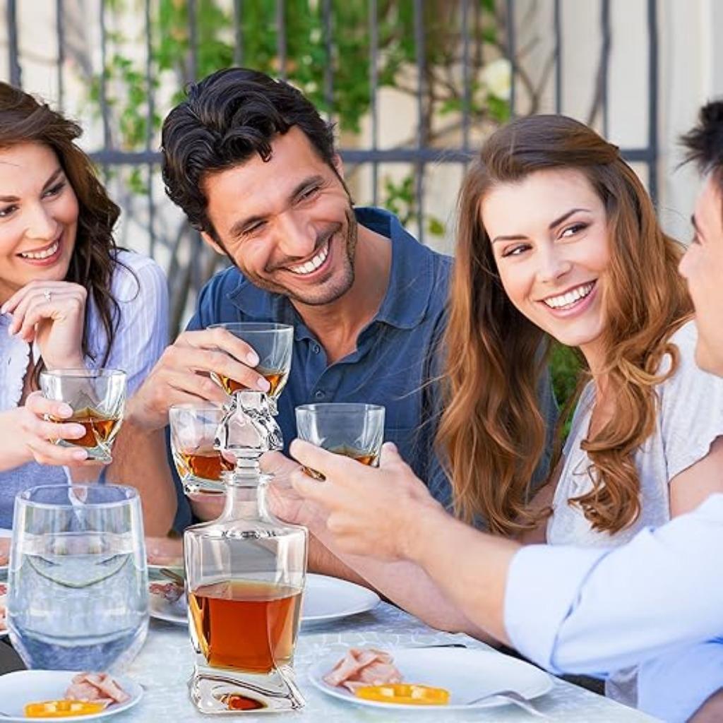 Carafe à whisky Belle Vous 800 ml LIVRAISON RAPIDE ET GRATUI, Antiquités & Art, Antiquités | Verre & Cristal, Envoi