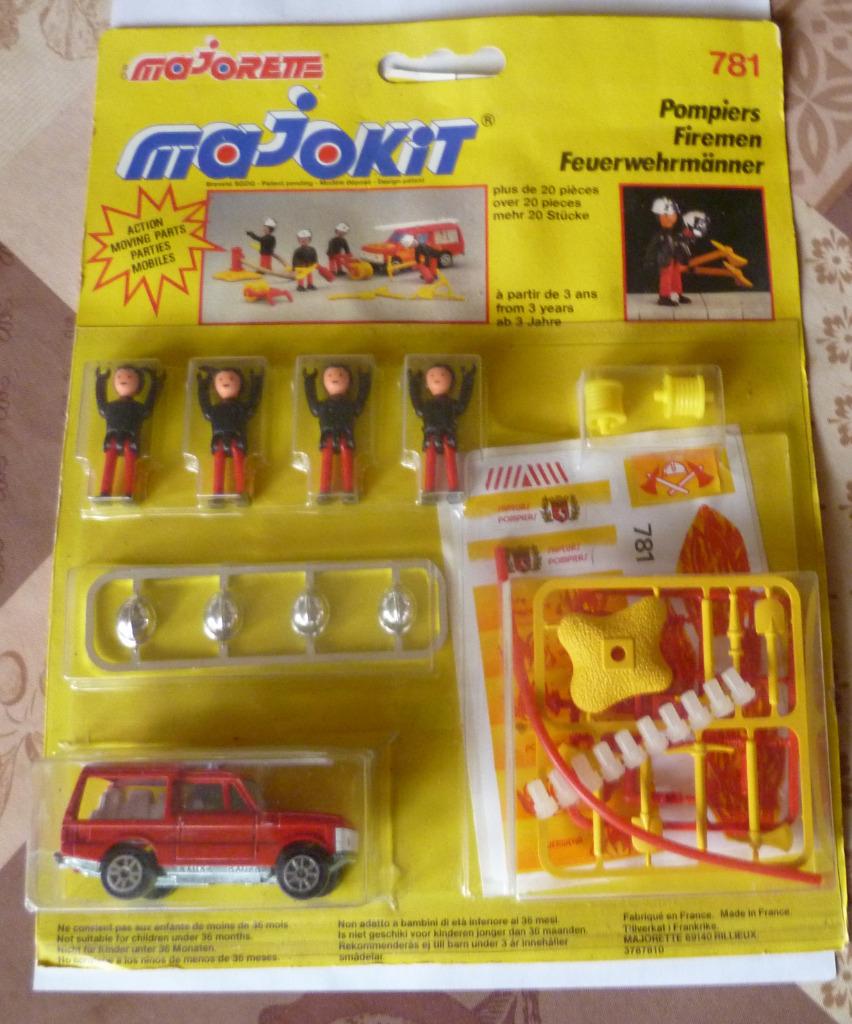 majokit 781 Pompiers, Ophalen, Zo goed als nieuw, Auto