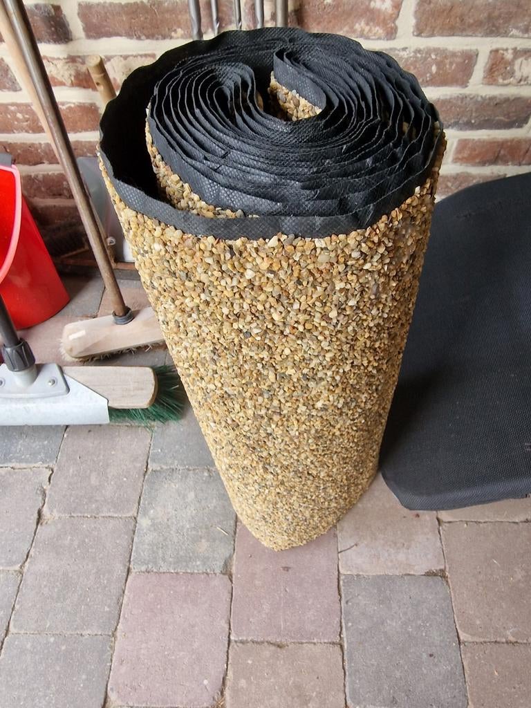 grindfolie voor afwerking vijverrand, Tuin en Terras, Vijver-toebehoren, Ophalen, Nieuw, Vijverrand