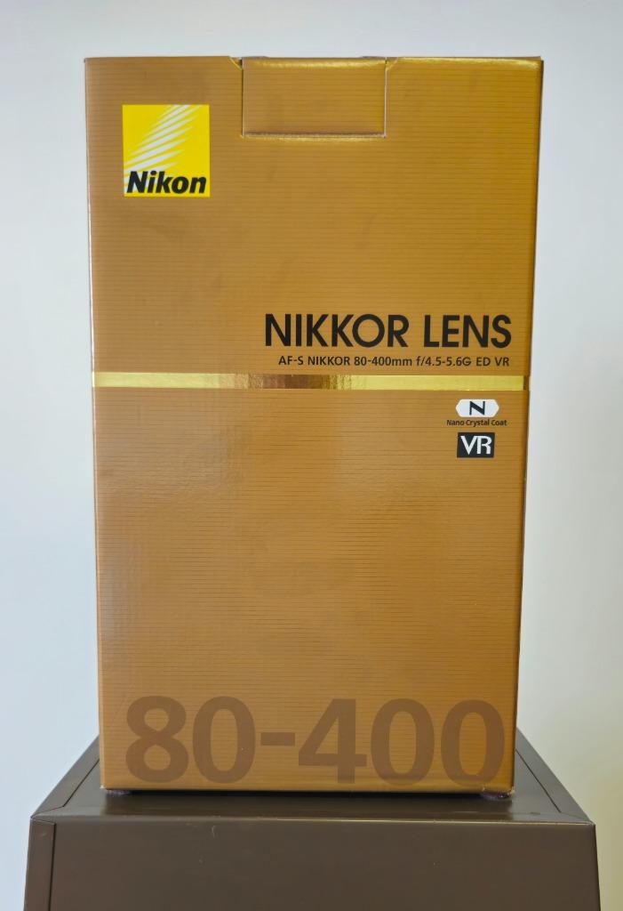 Nikon AF-S 80-400mm F/4.5-5.6 G ED VR, Audio, Tv en Foto, Foto | Lenzen en Objectieven, Zo goed als nieuw, Telelens, Ophalen