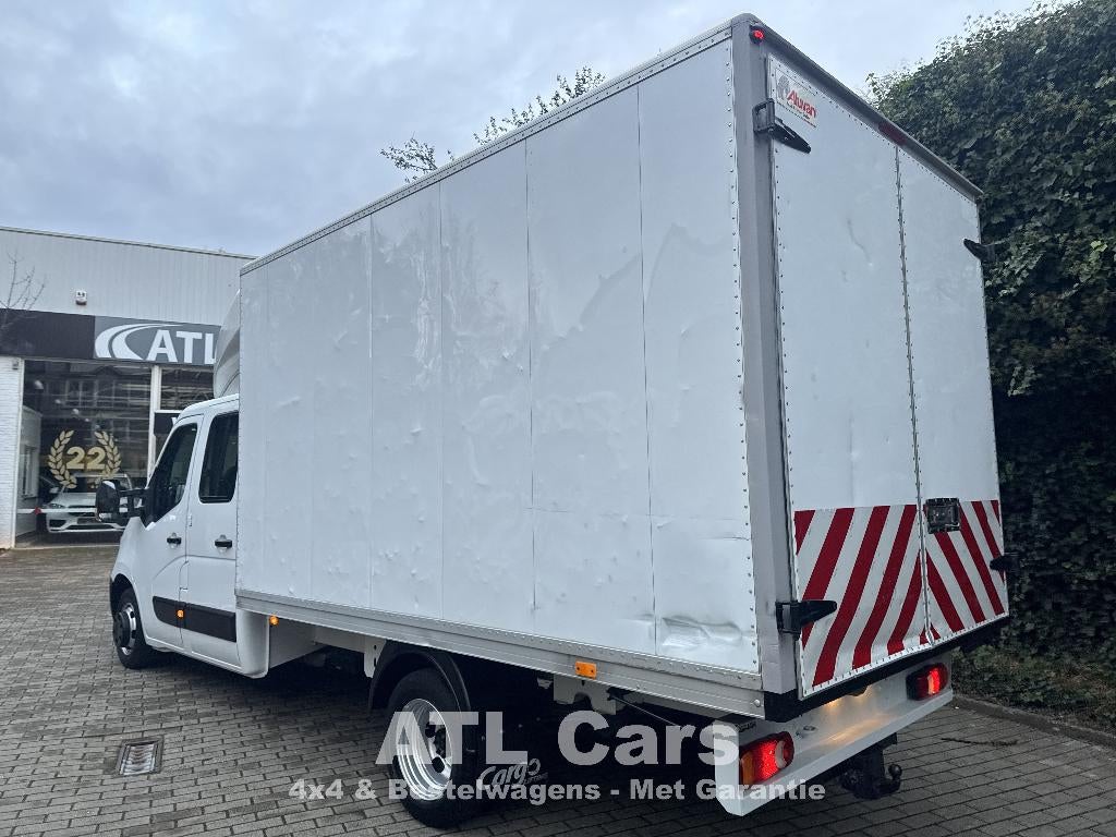 2.3D | MASTER | DUBBEL CABINE + BAK | 133 000 KM, Auto's, Voorwielaandrijving, Euro 5, Stof, Zwart