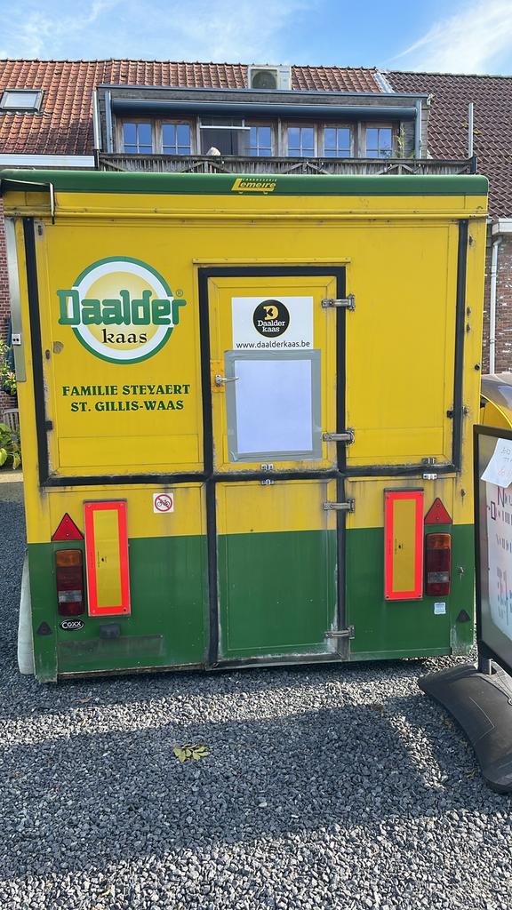 Marktwagen, aanhanger Lemaire, Ophalen