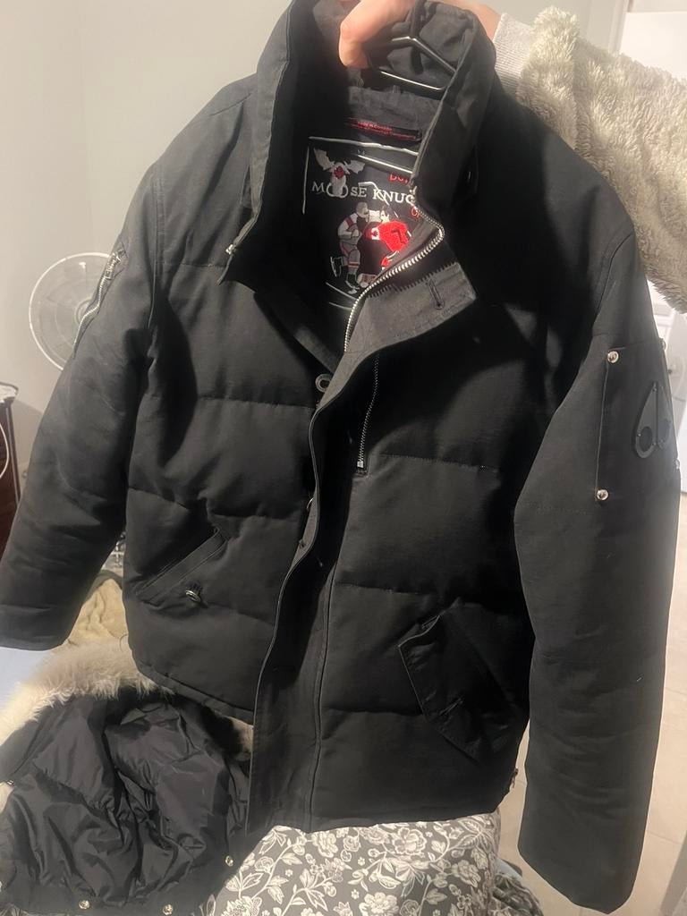 Moose knukles jas S, Ophalen, Andere, Zwart, Nieuw