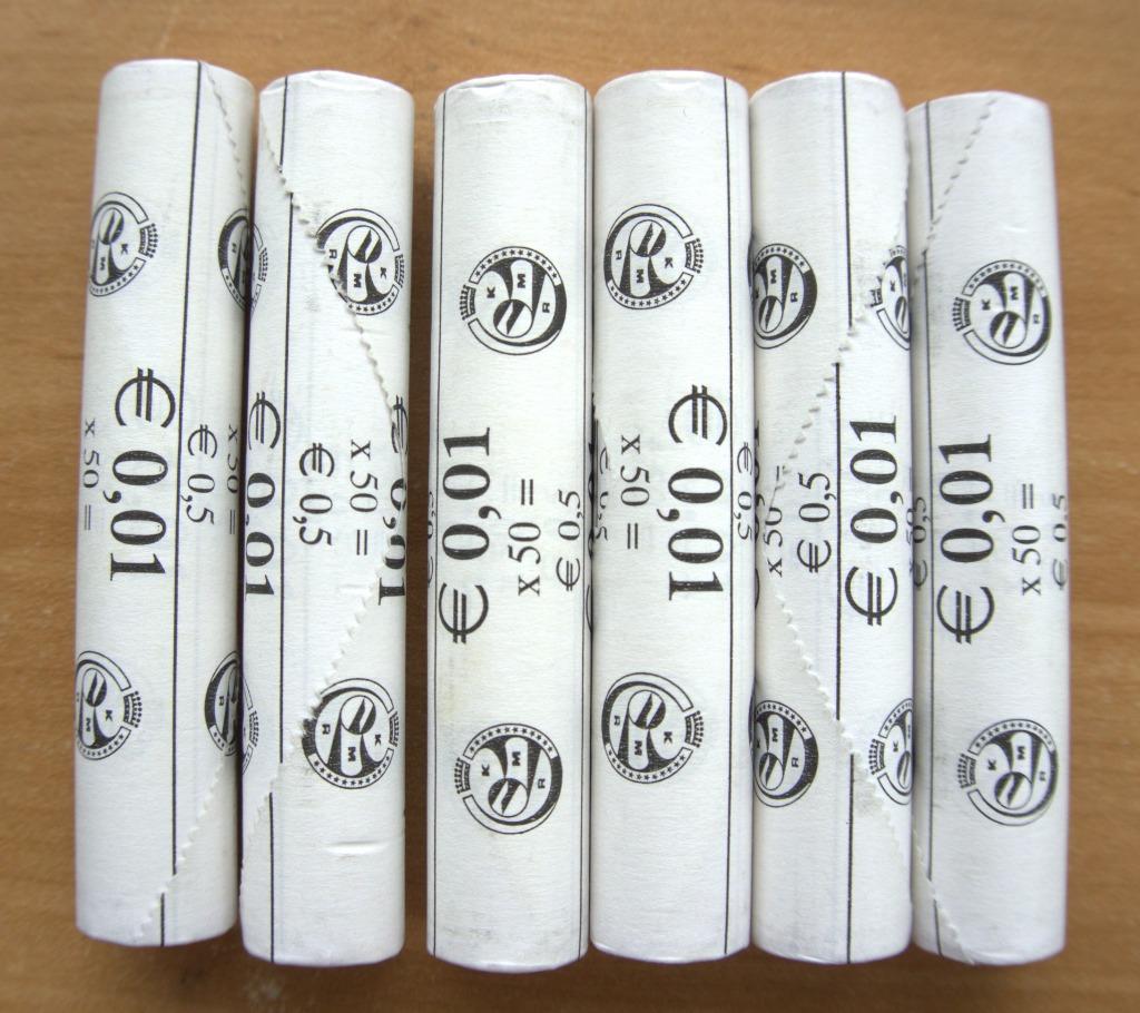 Originele muntrollen België 1 ct., 2 ct., 5 ct., 10 cent, Postzegels en Munten, Munten | Europa | Euromunten, Ophalen of Verzenden