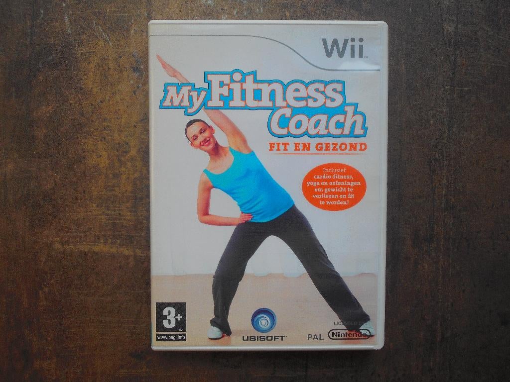 My Fitness Coach Fit En Gezond voor Wii (zie foto's) II, Gebruikt, 1 speler, Ophalen of Verzenden, Vanaf 3 jaar