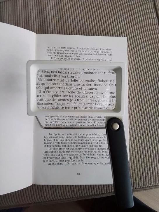 Loupe Eschenbach grossissement 2,75x ,made in Germany, TV, Hi-fi & Vidéo