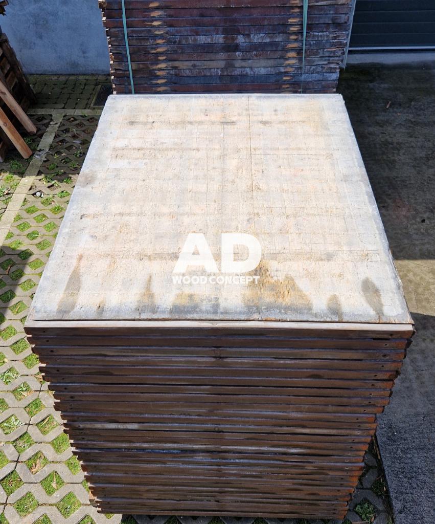 Bekistingspaneel van larikshout, Doe-het-zelf en Bouw, Platen en Panelen, Zo goed als nieuw, Hout, 100 mm of meer, Ophalen of Verzenden
