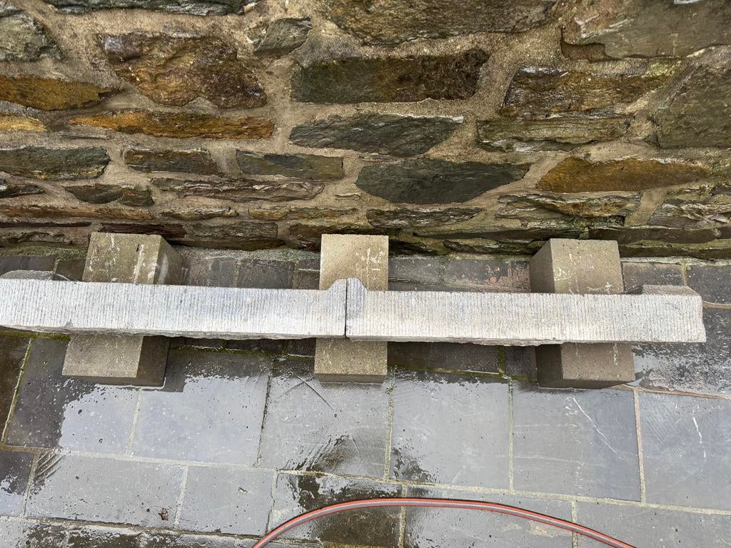 Seuil pierre bleue belge (impeccable), Bricolage & Construction, Enlèvement, Comme neuf