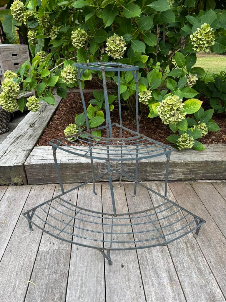 Étagère à plantes vintage en métal - 3 niveaux, Enlèvement, Utilisé, Métal