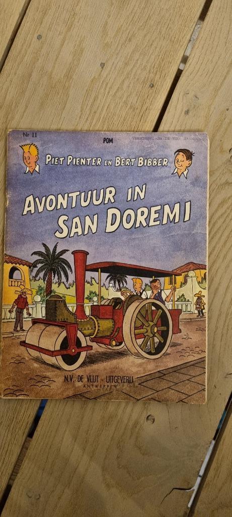 Avontuur in San Doremi herdruk 1972 geniet, Boeken, Stripverhalen, Ophalen of Verzenden, Gelezen