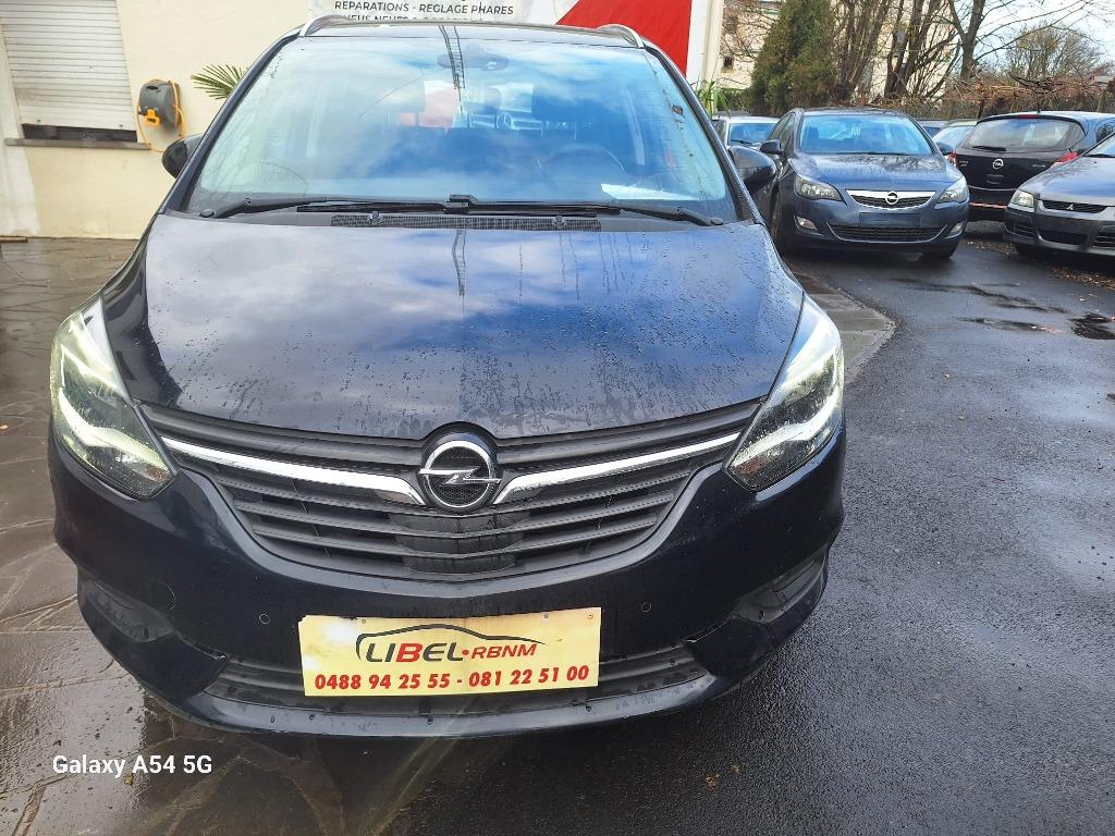 OPEL ZAFIRA TOURER, Auto's, Euro 6, 4 cilinders, 7 zetels, Bedrijf