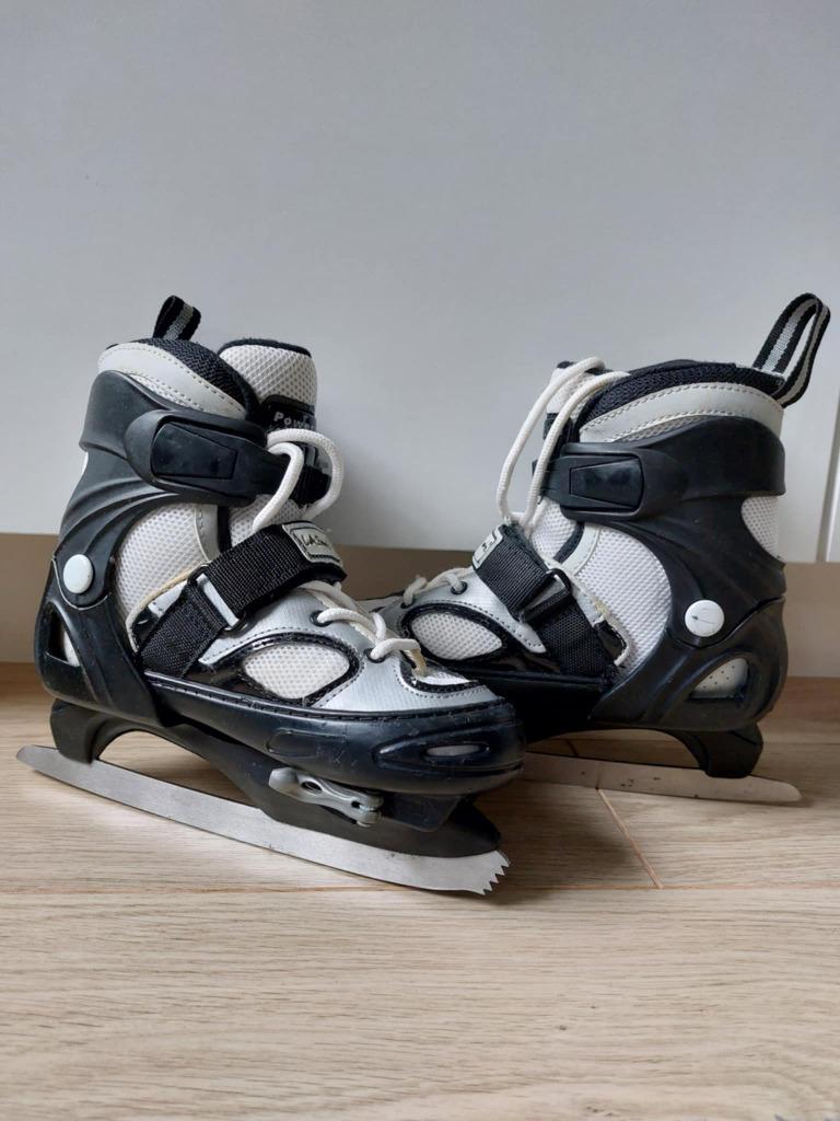 Uitschuifbare schaatsen LaSports maat 33 -36, Sport en Fitness, Schaatsen, Ophalen of Verzenden, Gebruikt, Kunstschaatsen, Overige merken