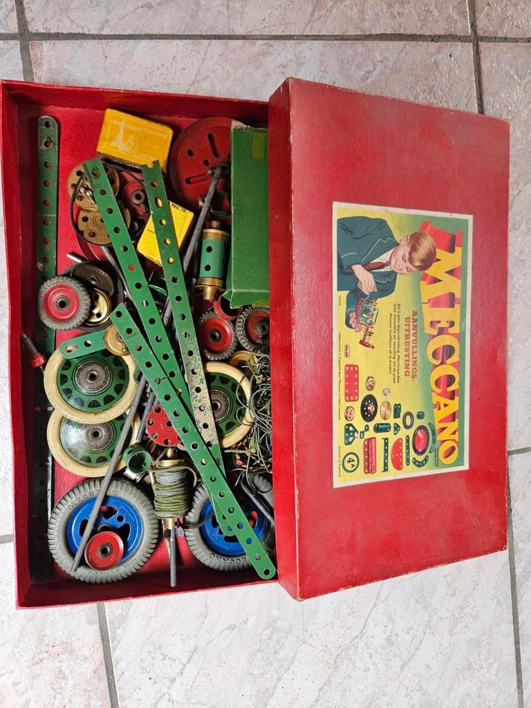 Meccano Aanvullings-uitrusting No. 8 bouwset., Antiek en Kunst, Ophalen