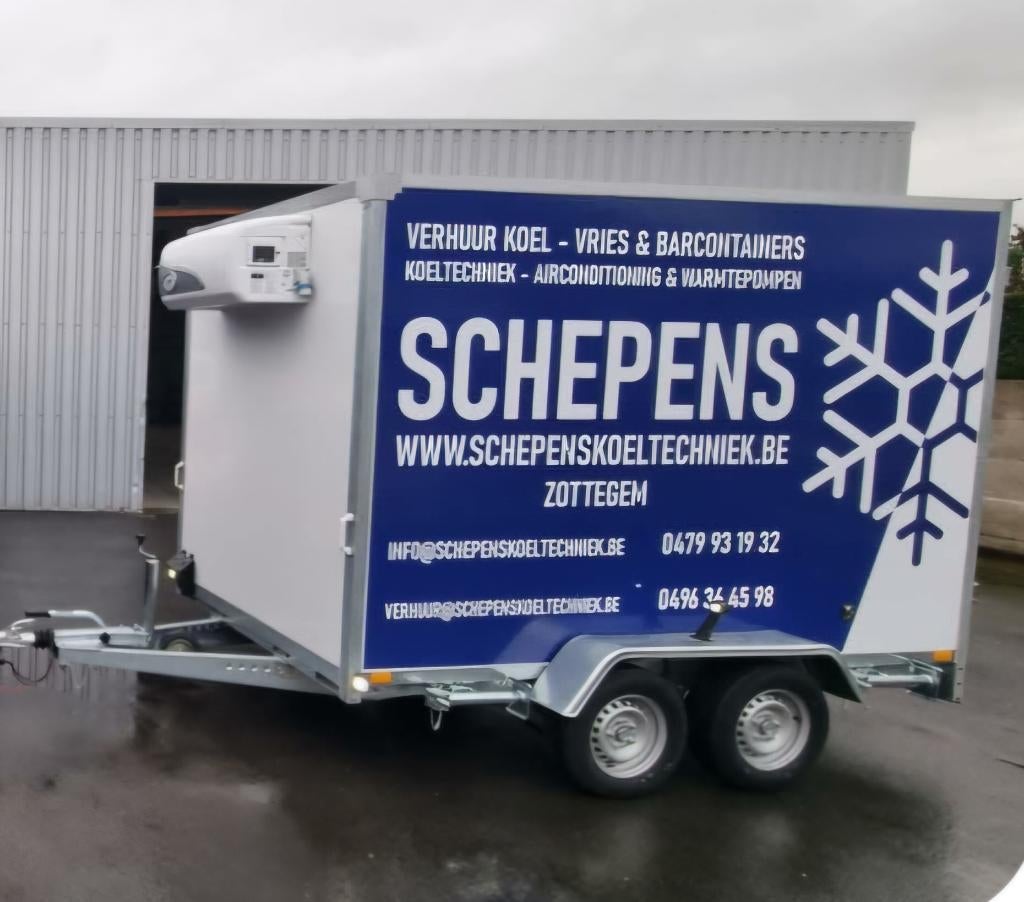 Koelaanhangwagen te huur, Enlèvement, Neuf
