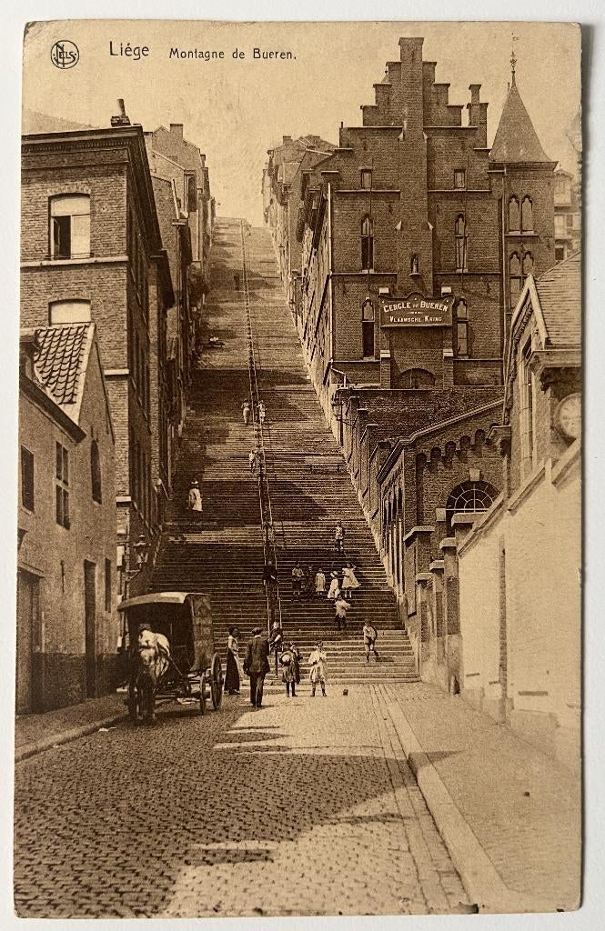 carte postale Luik Liège 1928, Collections, Enlèvement ou Envoi, Liège