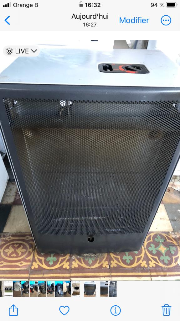 Chauffage catalyseur au gaz, Enlèvement ou Envoi