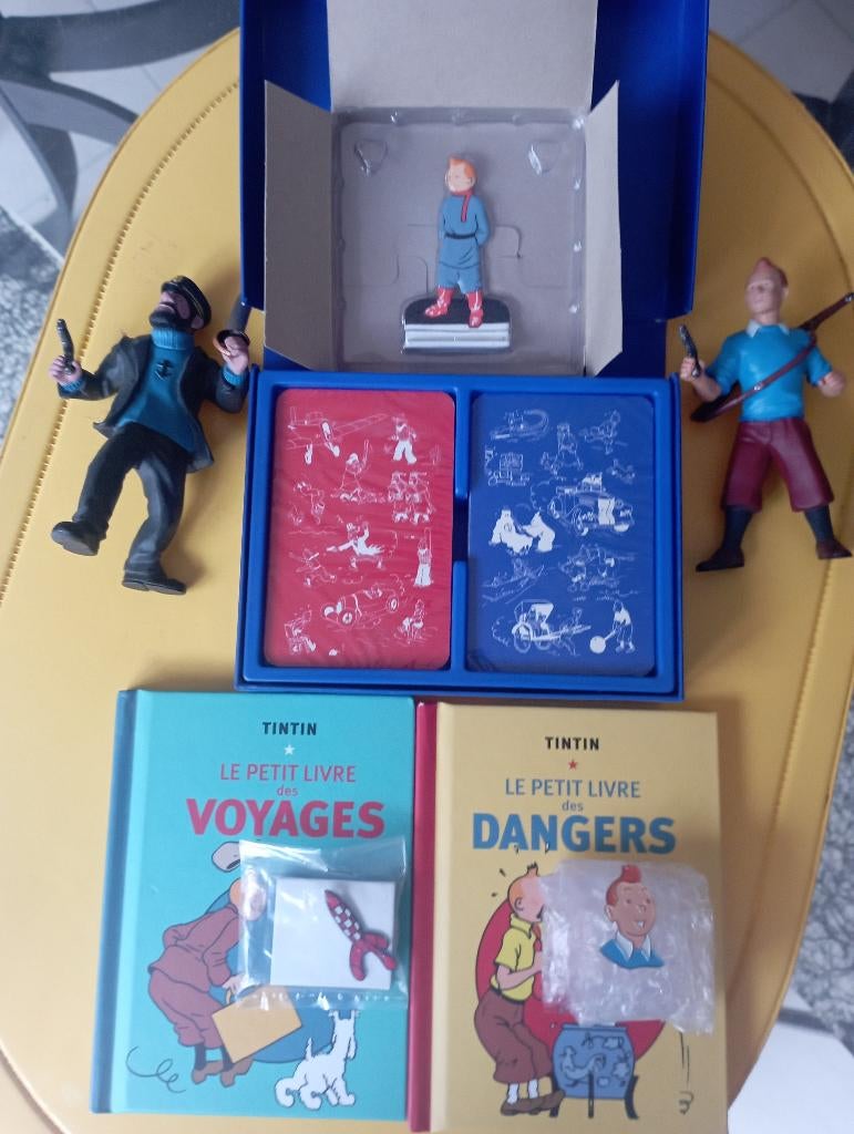 Petit lot tintin pour enfants tbe, Collections, Envoi, Utilisé, Autres types