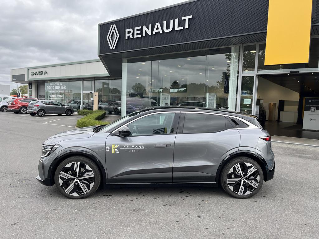 Renault Mégane E-Tech EV60 Optimum Charge Iconic *220PK*, Auto's, Renault, 1611 kg, Leder, 5 zetels, 5 deurs