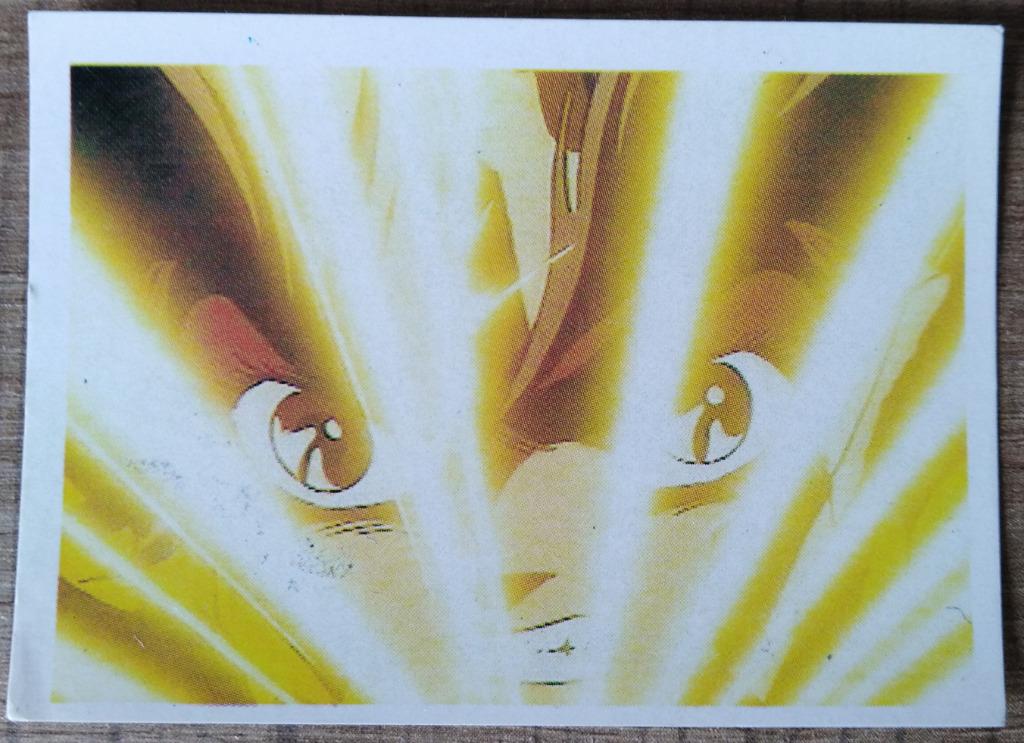 Oude sticker Les Chevaliers du Zodiaque (The Super Heros 198, Enlèvement ou Envoi, Comme neuf, Bande dessinée ou Dessin animé