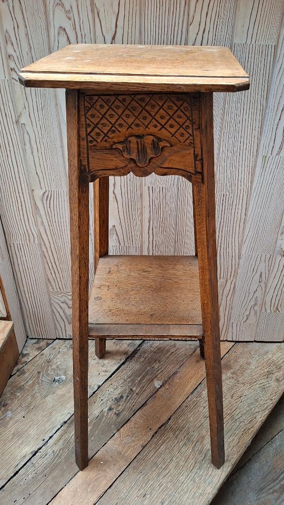 Sellette chêne, Enlèvement, Utilisé