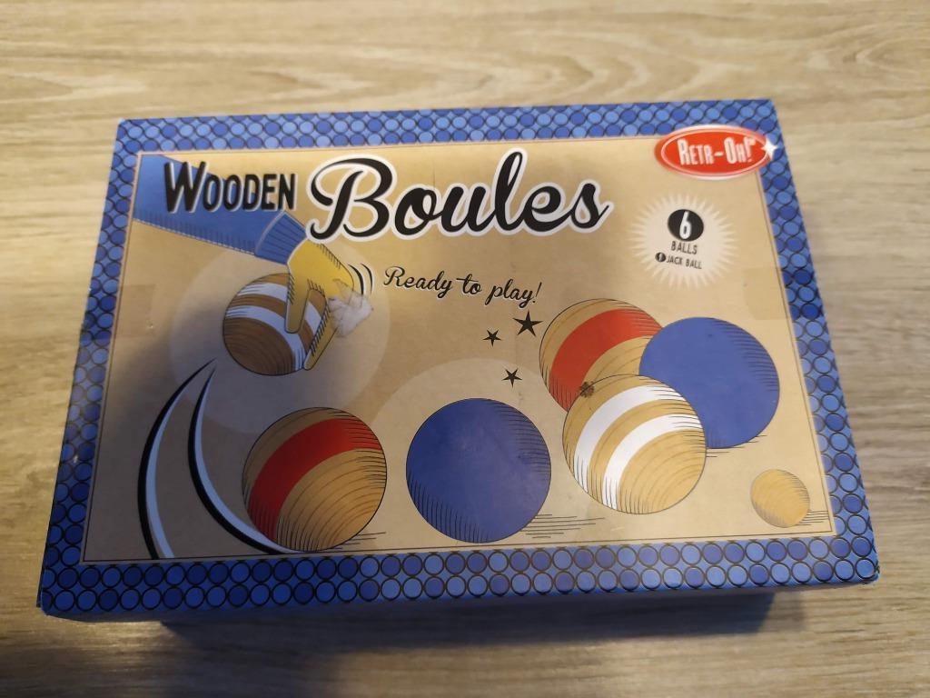 RETRO houten jeux de boules/petanque, Enlèvement, Comme neuf