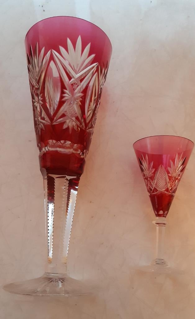 Prachtige antieke kristal Val st Lambert, Antiek en Kunst, Antiek | Glaswerk en Kristal, Ophalen of Verzenden