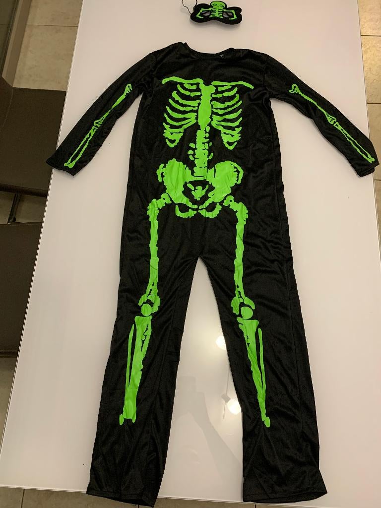 Déguisement enfant - squelette Halloween, Enfants & Bébés, Enlèvement, Comme neuf, Garçon ou Fille