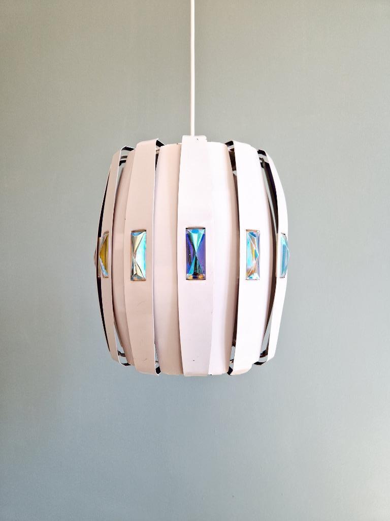 Scandinavische hanglamp, ontworpen door Werner Schou, 1960-7, Ophalen of Verzenden