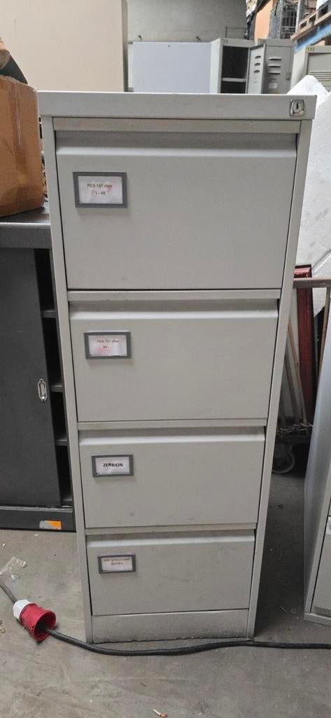 Classeur divers, commode, meuble de rangement avec tiroir, m, Enlèvement, Utilisé, Métal