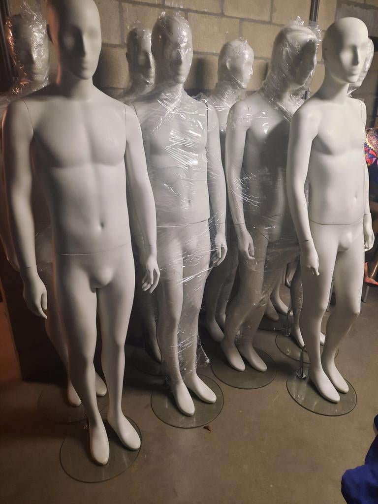 150x prof.etalagepoppen paspoppen, heren,dames, kinderen, Ophalen of Verzenden, Paspop